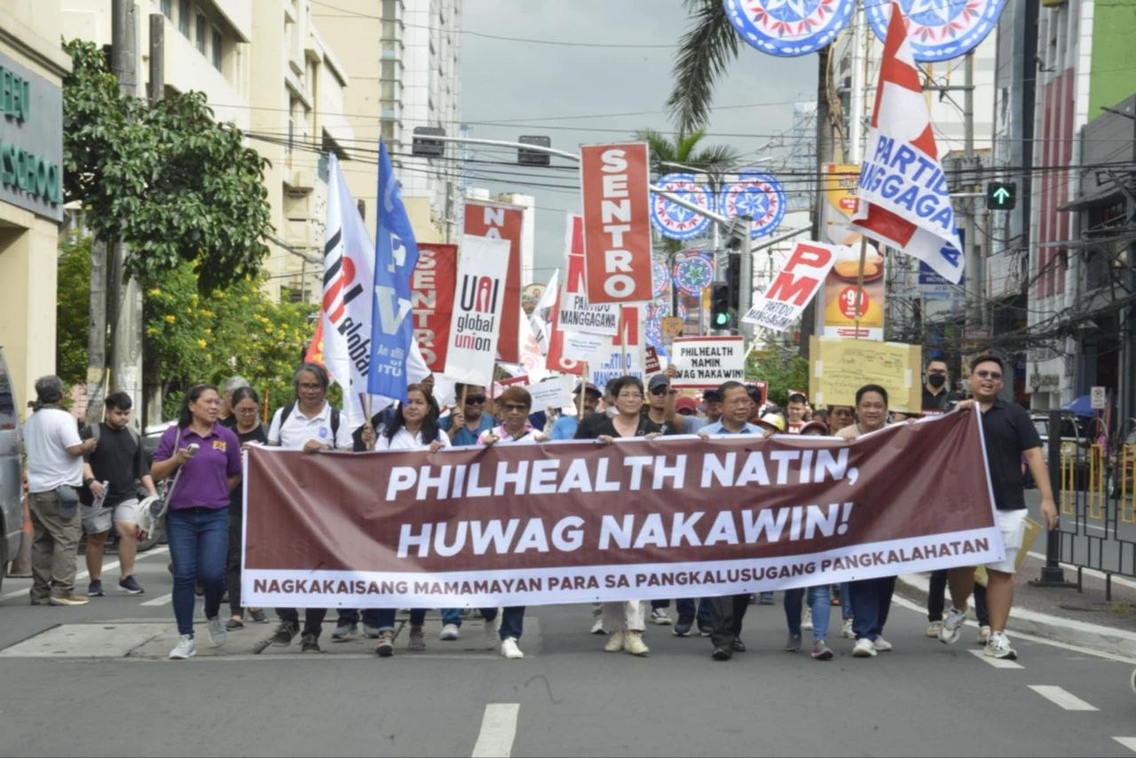 Pagsibak kay Herbosa at pagbalik ng Philhealth subsidy sigaw ng labor at health workers